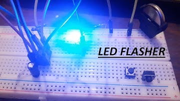 Led Flaşör Devresi | Muhteşem Fikir | Ne555 Zamanlayıcı