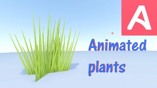 Animated plants in Armory 3D tutorial #armory3d