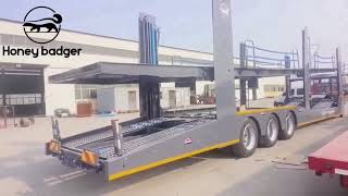 Shipment Ready Brand New Car Carrier Semi Trailer 610 Cars