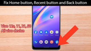 How to change navigation bar in vivo  || Change back button in vivo Y 12s Y 11 Y 23 Y50 screenshot 1