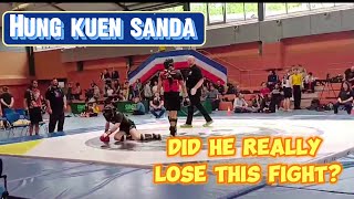 Hung Kuen Sanda - Danny´s first full contact fight at Wan Fu Cup 2024