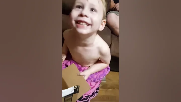 Bray getting jammies