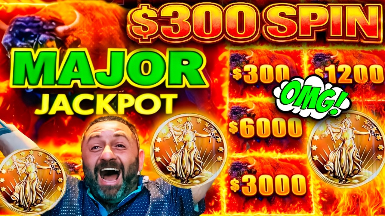 OMG!!!!🤑 BIGGEST MAJOR JACKPOT OF MY LIFE ON BAFFALO LINK!