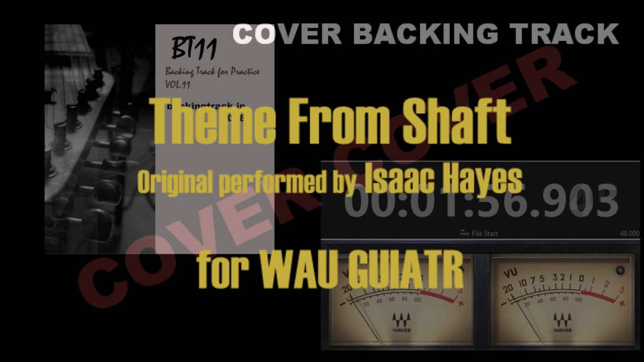 Backing Track Theme From Shaft 黒いジャガーのテーマ Youtube