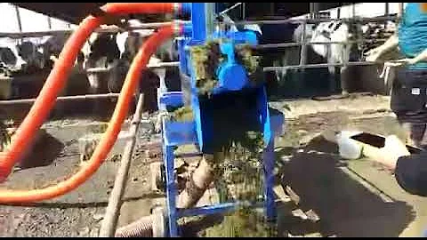 Cow dung dryer dewatering machine 9878072154