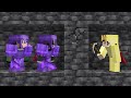 Minecraft Manhunt ama 2 NETHERITE TANK&#39;a Karşı (RÖVANŞ)