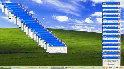 ERROR 404 | WINDOWS XP