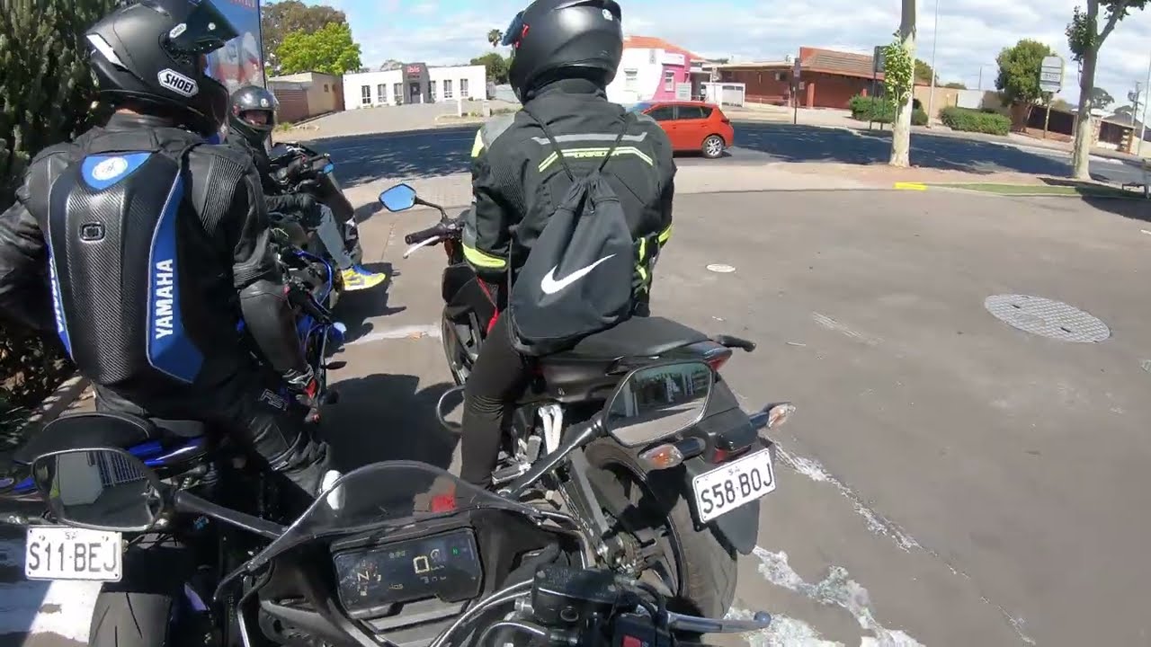 Honda CBR650R Weekend motorcycle ride Tagalog. trip to Victor Harbor