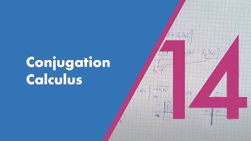 Conjugation calculus | Re-Live of the 14th lecture