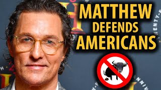 Matthew McConaughey Defends Trump's Base Again🎤