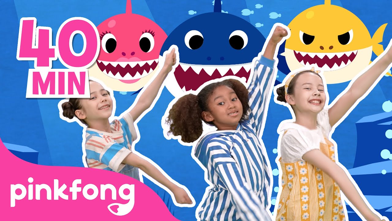 Mix - Baile del Tiburón Bebé y más | Canta & Baila | +Recopilación | Pinkfong Canciones Infantil