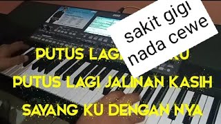 karaoke sakit gigi koplo nada cewe