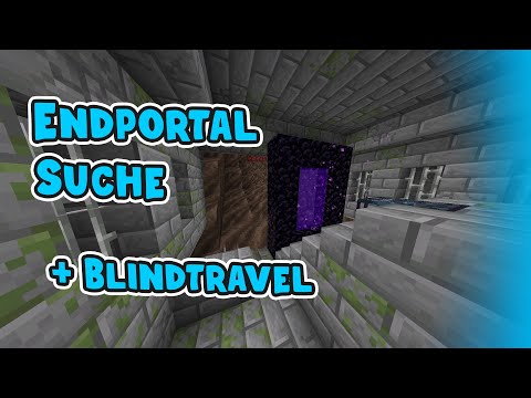 Minecraft Endportal Schnell finden + Blindtravel und Stronghold Navigation - Speedrun Techniken 1.16