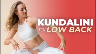 Kundalini Yoga for Back Pain | GENTLE LOWER BACK & SCIATICA RELIEF