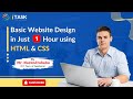 HTML and CSS Tutorial: From Beginner to Pro Website Designer by Mr.Narendrababu