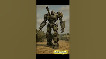 Трансформер Пушка #transformers #трансформеры #robot #автоботы #ии  #ai