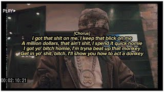 NBA YoungBoy - Act A Donkey [Lyrics] (CHARLAMAGNE DISS)