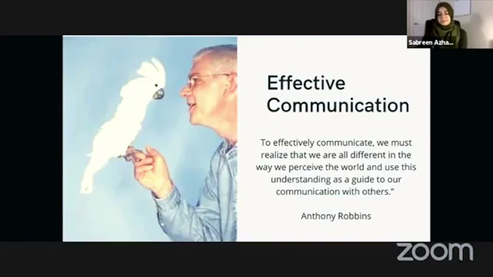The Art of Effective Communication | Therapists Nuzhath Quadri & Sabreen Azhar