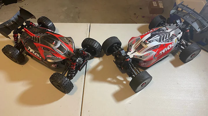 arrma typhon 6s v4 with gold hoons