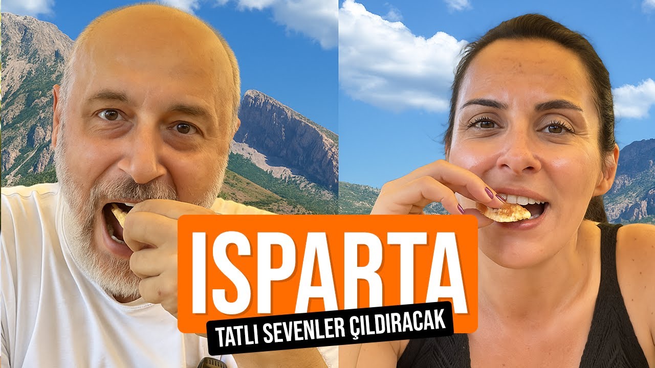 Isparta Şahane Sokak Lezzetleri! | Tatlılar Fena!