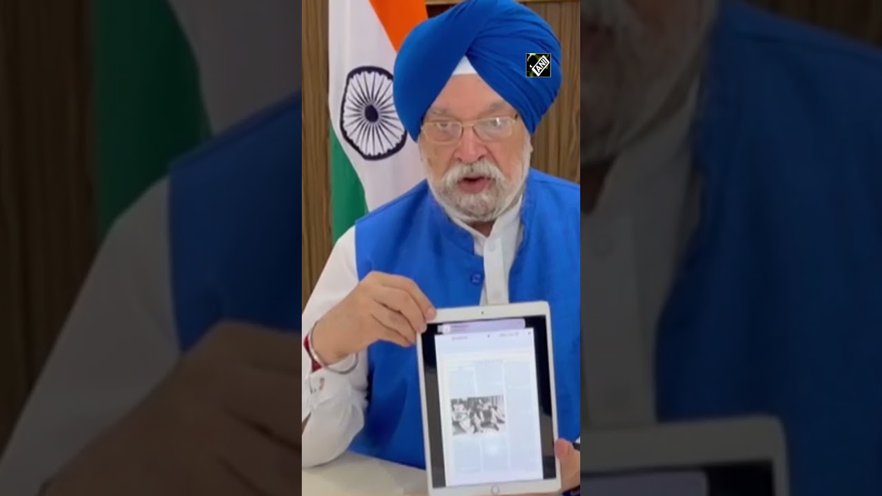 “Read the article of 1947…” Hardeep Puri lashes out at Congress over new Parliament Building row