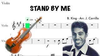 #GeorgeFloyd #BlackoutTuesday Stand By me - violin sheet - partitura para violín.