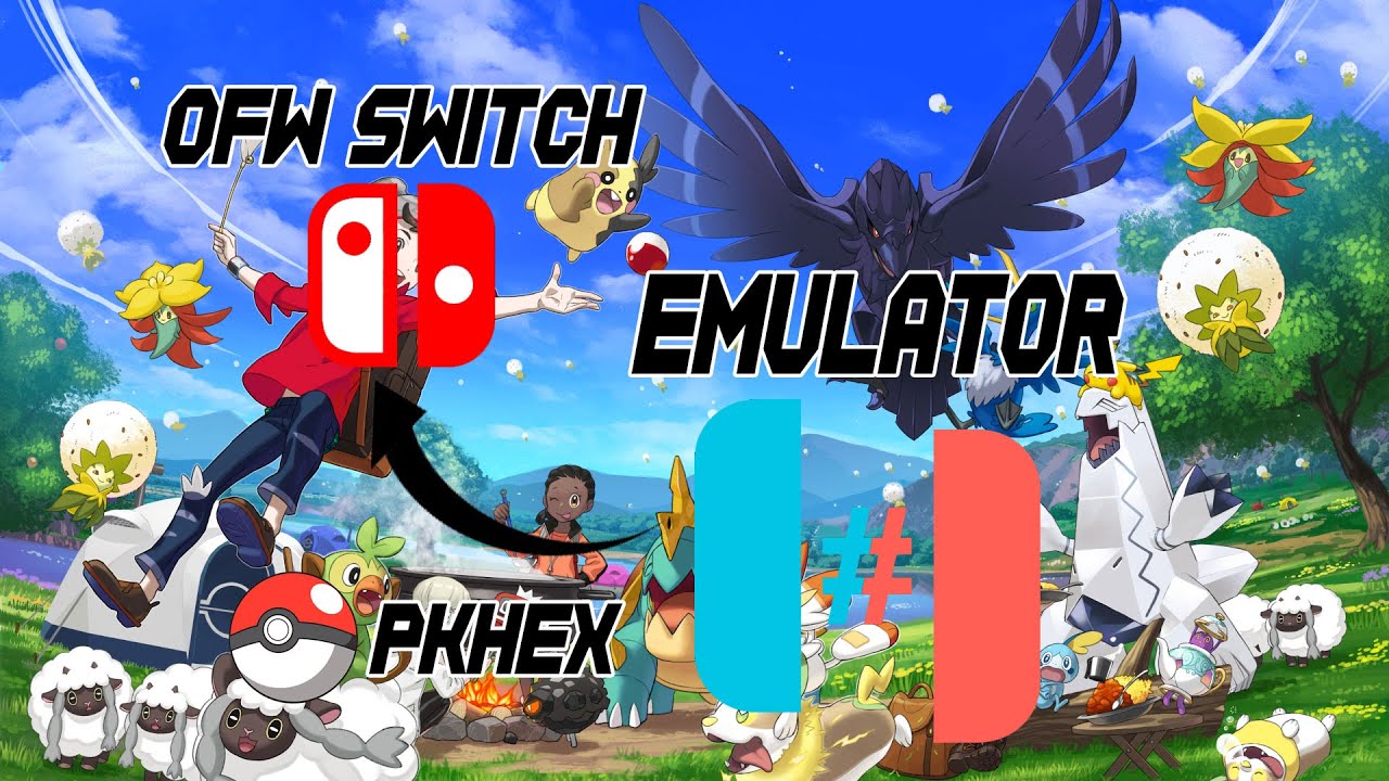 LAN Trading: PC Emulator to Real Switch (Pokemon Shield / Pokemon