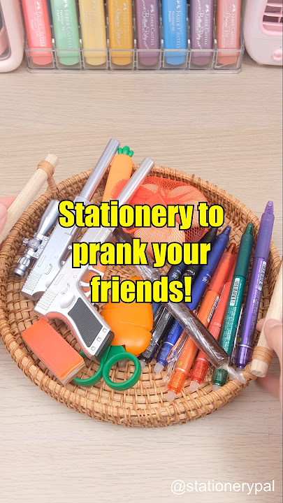 Stationery to prank your friends! #shorts