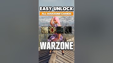 Unlock ALL Warzone Camos (EASY)