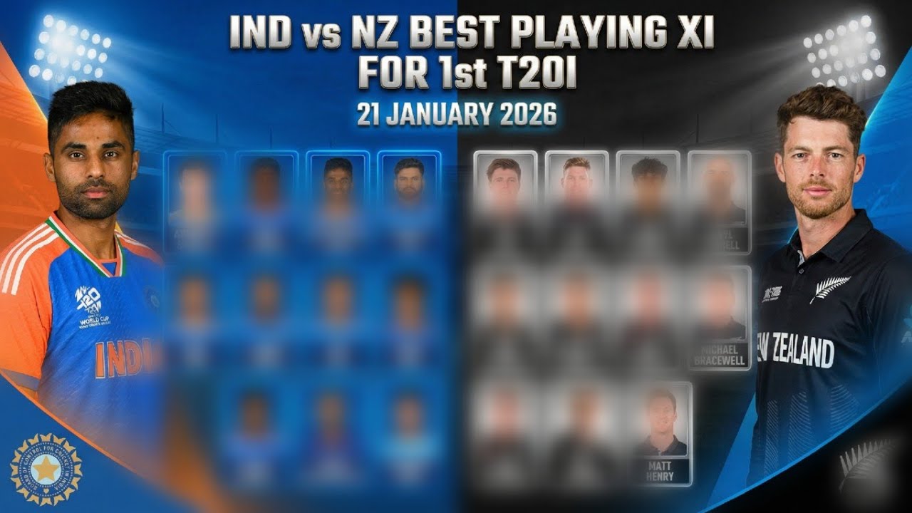 IND vs NZ 1st T20 Match Possible Playing 11 ✅ | IND vs NZ T20 Match Highlights 2026 