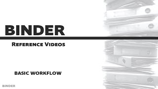Binder Workflow screenshot 2