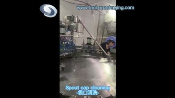 How the standbodenbeutel maschine filling 60ml jelly?