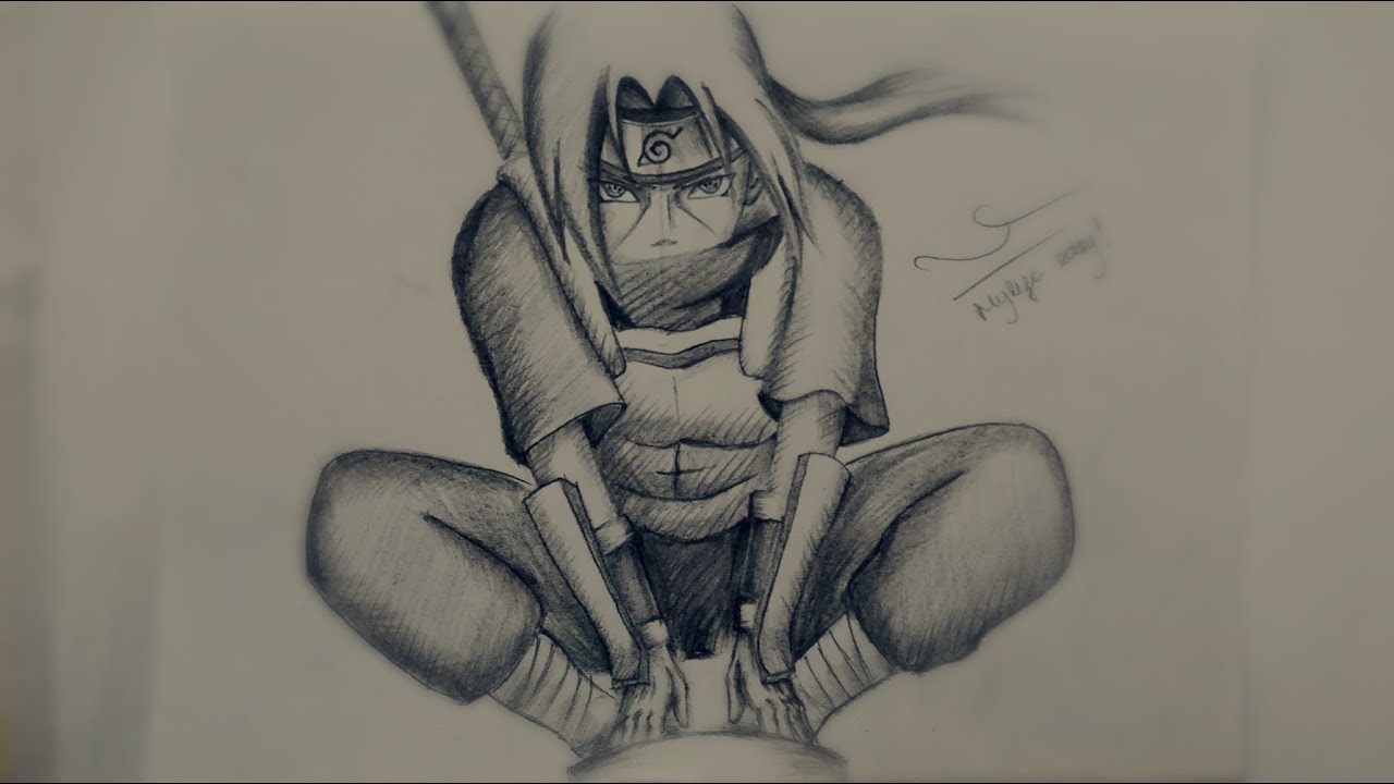 วธการวาด Itachi Uchiha  Naruto Shippuden  Bilibili