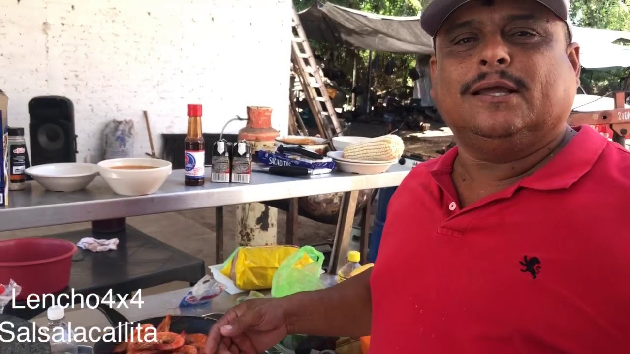 Un cóctel de camarón estilo marisquero