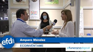 El Funerario Digital entrevista en Funermostra a Dña. Amparo Méndez de ECOINVÉNTAME