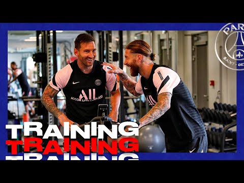 #LEOMESSI: First steps and first training at the Ooredoo Center! ??