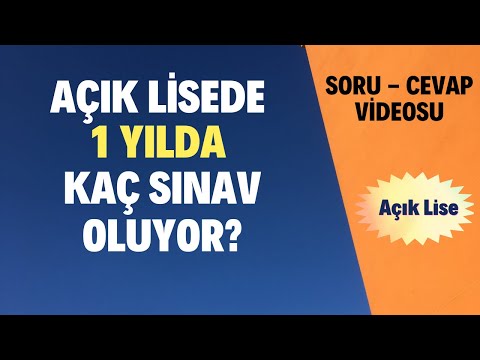 Video: Yılda kaç kez XAT sınavı yapılır?