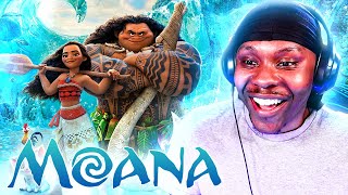 MY FIRST TIME WATCHING *MOANA*