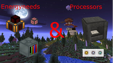 Direwolf20 1.7.10 - S01 - E10 - Energy and Processors automation