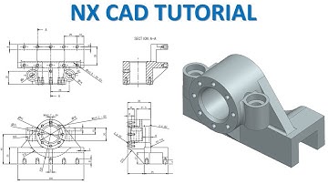 NX CAD Tutorial #95 | NX CAD 3D Model Basic Beginners