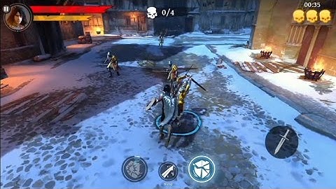 Iron Blade - Medieval Legends (by Gameloft) - action game for android and iOS - gameplay.