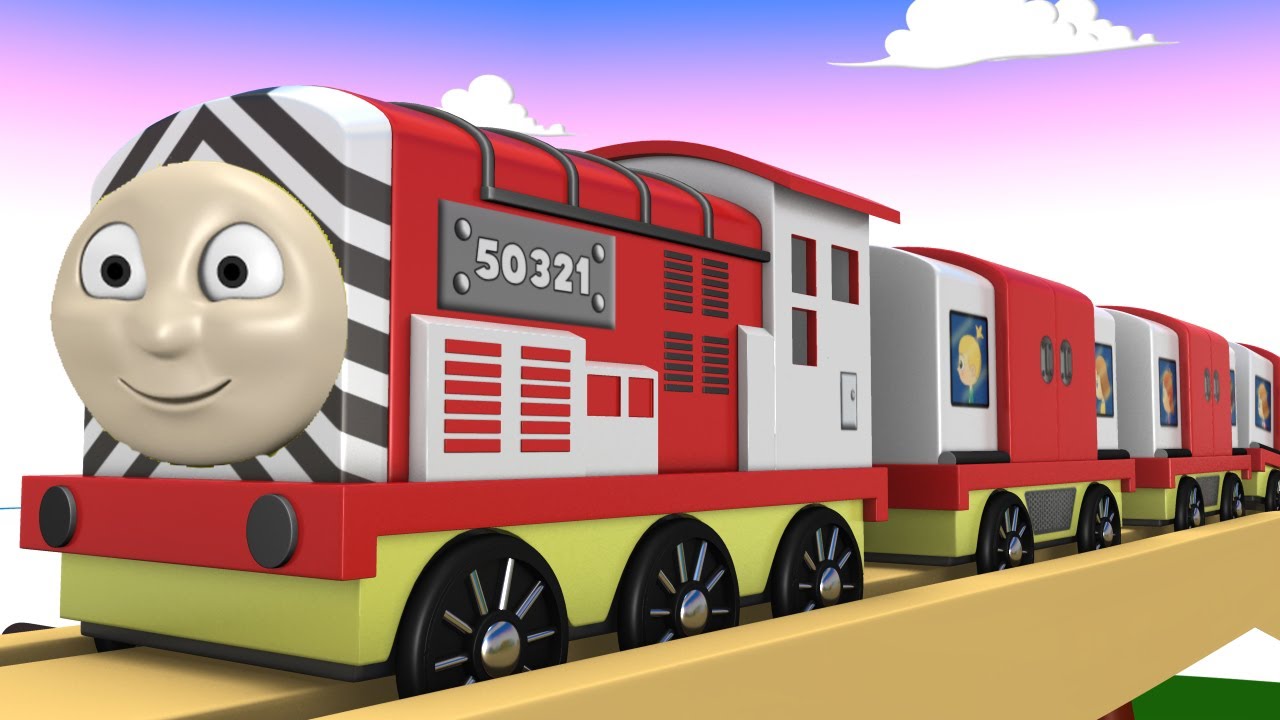 Toy Factory Cartoon Trains for KIDS - Choo Choo Cartoons for Kids - YouTube