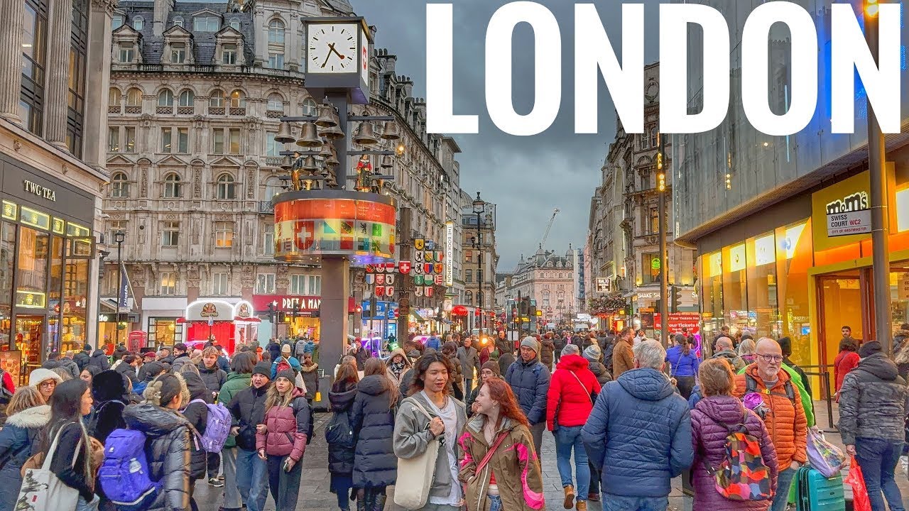 London Market 2026 london Lights 2026 London Walking Tour [4K HDR]