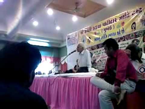 Kachu Khav  Sukhi Thav Raw Eat by Shri B V Chauhan Dt12062010 at  Patidar Wadi