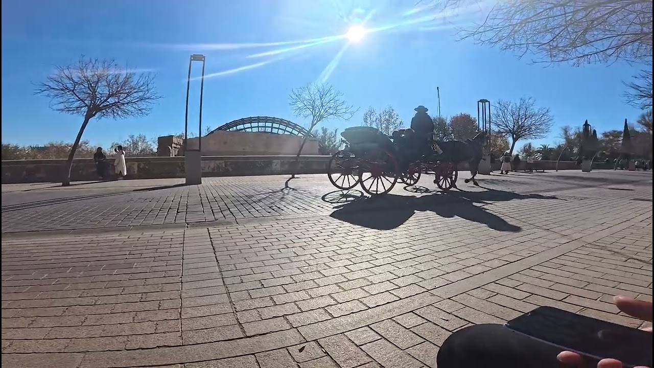 The road of Cordova,Spain.