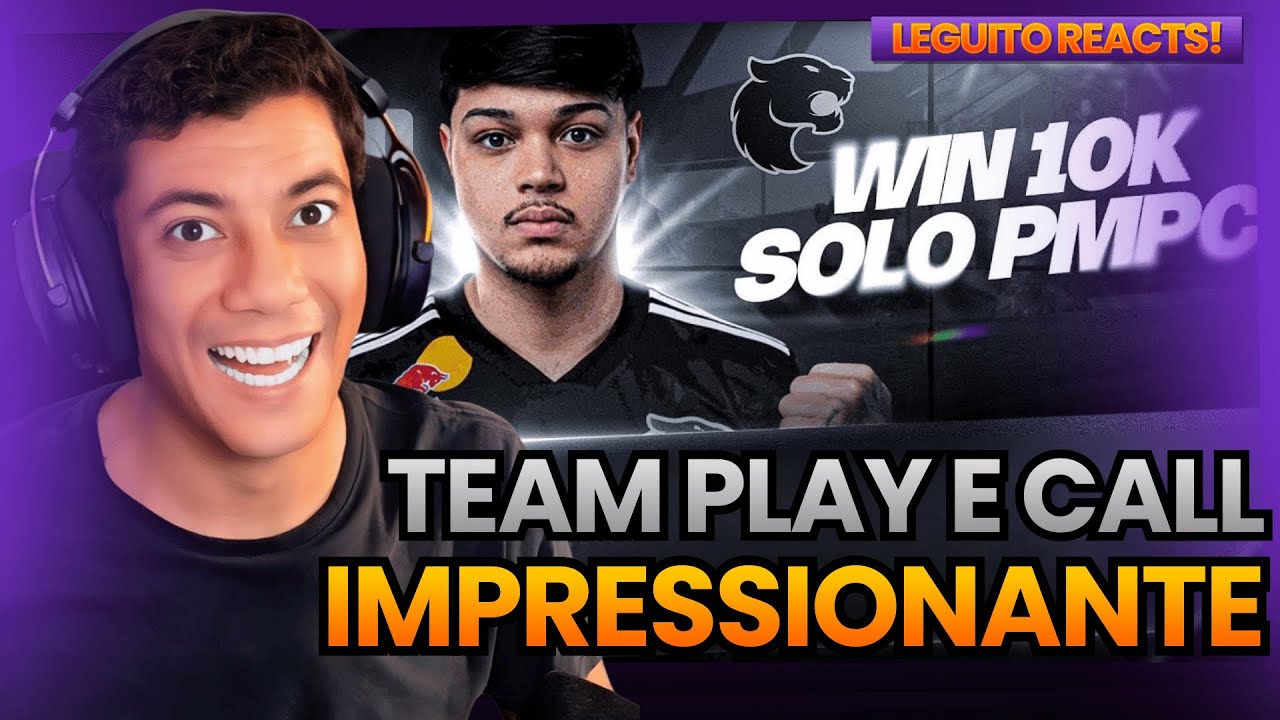 ESSE TEAM PLAY ME CHAMOU MUITO A ATENÇÃO! PUBG MOBILE REACT FURIA SILENCE