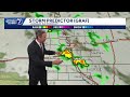 Some rain chances tonight near Omaha