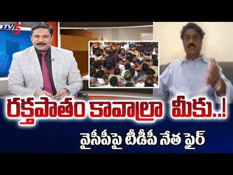 రక్తపాతం కావాలిరా మీకు..!   TDP Leader Mahmood Nazeer Fires On YCP | YS Jagan | AP YCP | TV5 News - TV5NEWS