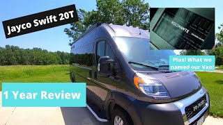 V3E10 Jayco Swift 1 Year Review