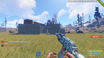 RUST | CHEEKY DOUBLE HEADSHOT|  HELI AFTERMATH | Shot with GeForce GTX